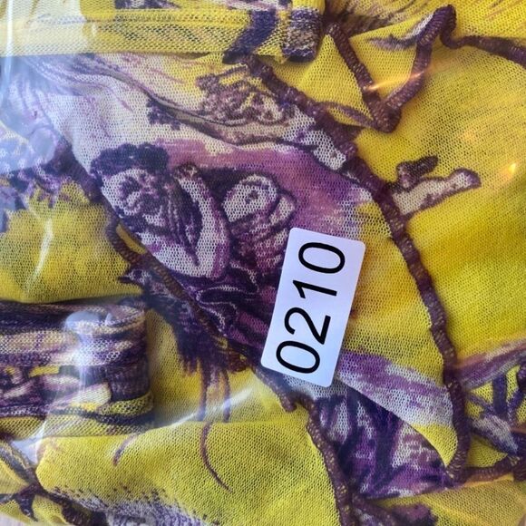 NEW JEAN PAUL GAULTIER Tiered Dress Size L - Picture 8 of 8